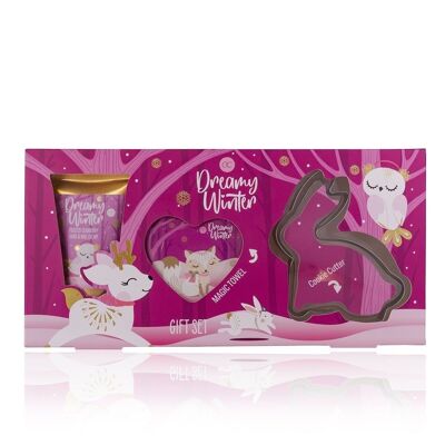 DREAMY WINTER gift set in a gift box with cookie cutter