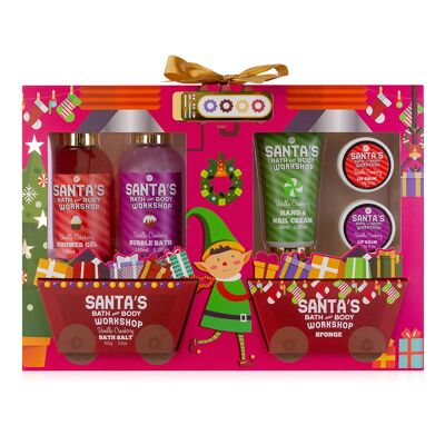 Bath set SANTA'S WORKSHOP in a gift box