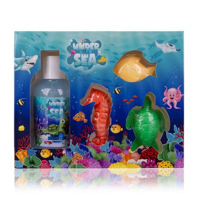 Bathing set UNDER THE SEA in a gift box