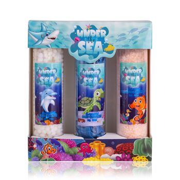 Coffret cadeau SOUS LA MER - plaisir du bain pour les enfants 1