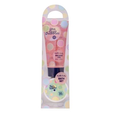 BIJOU BUBBLES gift set with shower gel and body lotion