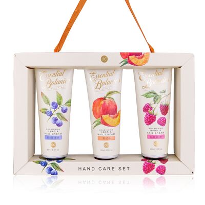 Hand care set ESSENTIAL BOTANICS - FRUITS in gift box #Handcare