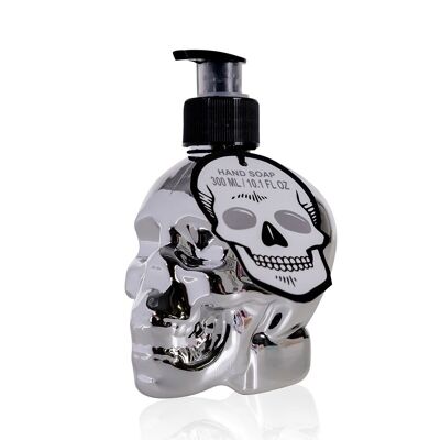 Jabon liquido en bomba dosificador calavera