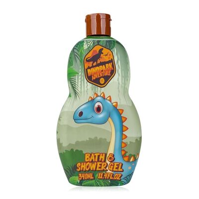 DINOPARK ADVENTURE gel de baño y ducha en botella