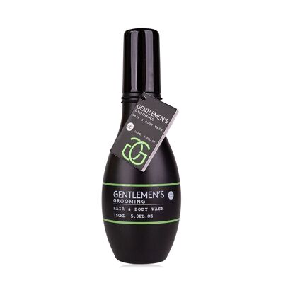 Hair & Bodywash GENTLEMEN'S GROOMING in conical bottle Shampoo & shower gel for men