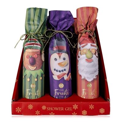 Shower gel THE FRUITS OF WINTER in a bottle incl. gift box