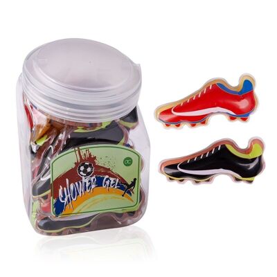 FOOTBALL mini shower gel in the shape of a football boot