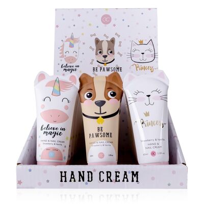 BEST FRIENDS hand & nail cream in a tube with ears