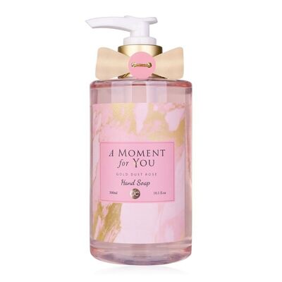 Hand soap A MOMENT FOR YOU in pump dispenser, soap dispenser with liquid soap