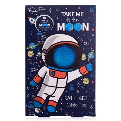 Set da bagno PORTAMI SULLA LUNA in confezione regalo