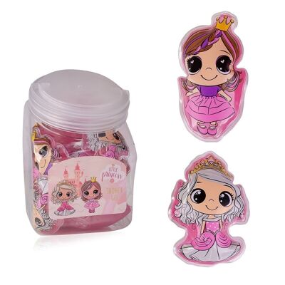 Mini gel de ducha LITTLE PRINCESS, gel de ducha para niñas con diseño de princesa, aroma: Strawberry Cheesecake