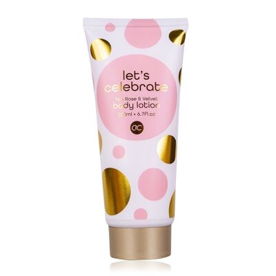 Bodylotion LET'S CELEBRATE in Tube