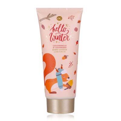 Loción corporal HOLA INVIERNO en tubo - 200ml en tubo