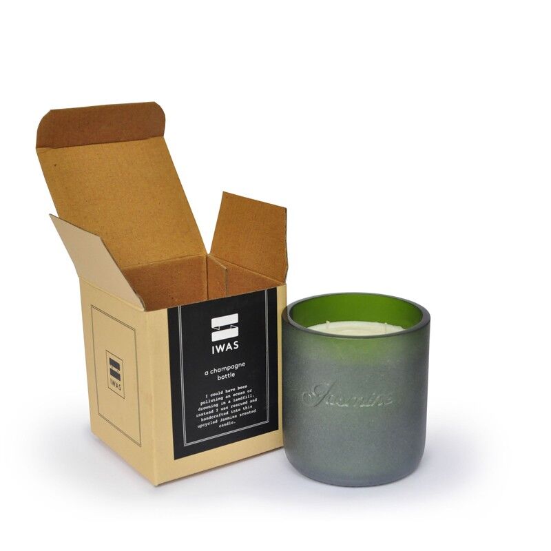 Candela profumata al gelsomino bio