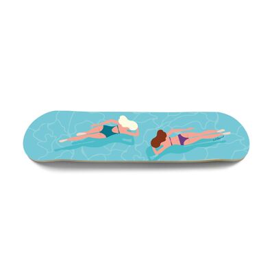 Skate for wall decoration: Skate "Swim Girls"