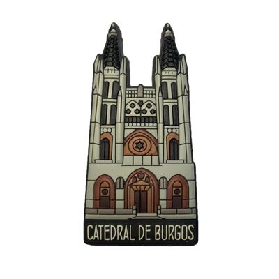 PVC MAGNET. BURGOS - BURGOS CATHEDRAL - IM073