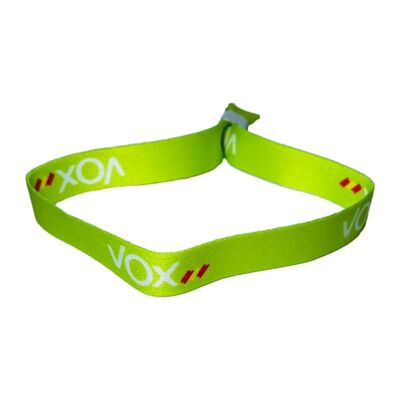 WRIST . VOX GREEN WITH FLAG OF SPAIN P177