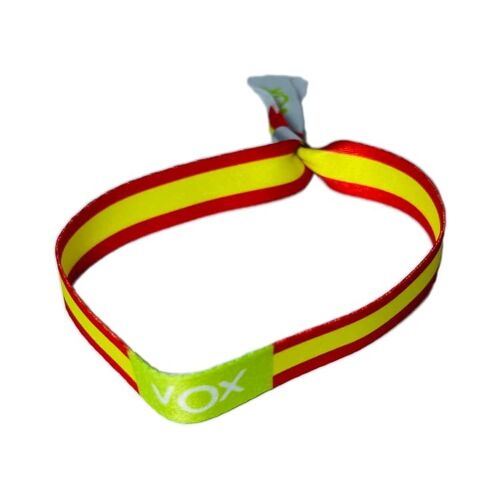 PULSERA . VOX BANDERA ESPAÑA P173