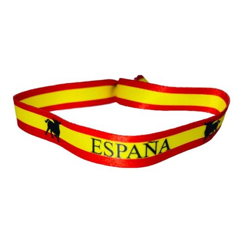 PULSERA . TORO BANDERA ESPAÑA P060