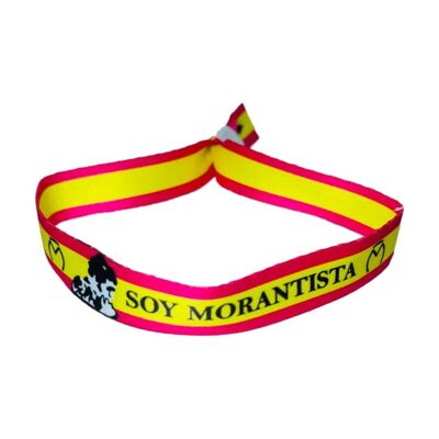 PULSERA . TORERO SOY MORANTISTA P104