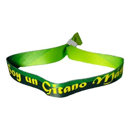 PULSERA . SOY UN GITANO MAS PUEBLO GITANO P120