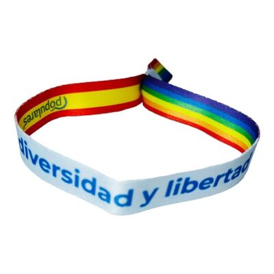 WRIST . POLITICS - PP MADRID - AYUSO - LGTB DIVERSITY AND FREEDOM P131