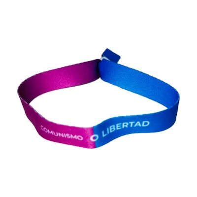 PULSERA . POLITICA - PP - AYUSO - COMUNISMO O LIBERTAD P129