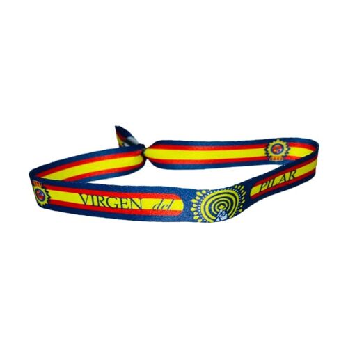 PULSERA . POLICIA VIRGEN DEL PILAR BANDERA ESPAÑA P191