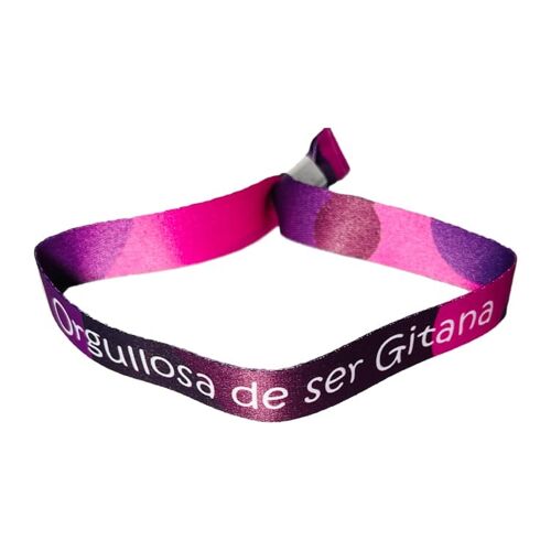 PULSERA . ORGULLOSA DE SER GITANA P112 - 75