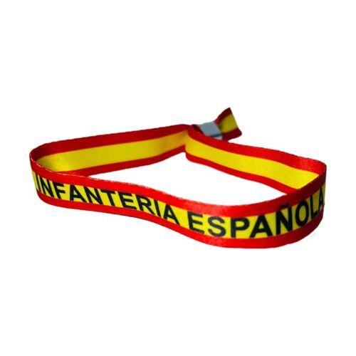 PULSERA . INFANTERIA ESPAÑOLA BANDERA ESPAÑA P061