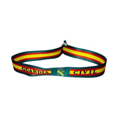 PULSERA . GUARDIA CIVIL ESCUDO BANDERA ESPAÑA P566