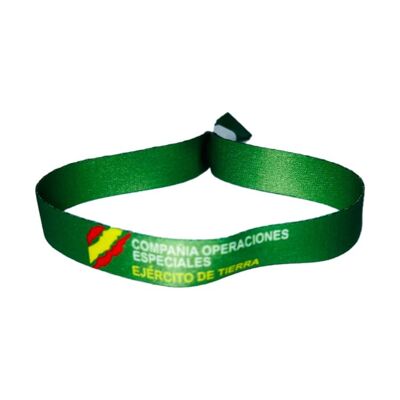 PULSERA . COE COMPAÑIA OPERACIONES ESPECIALES BANDERA ESPAÑA P083