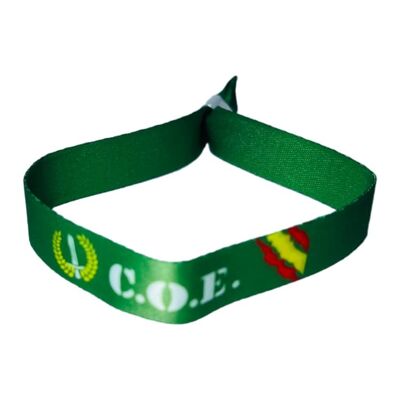 PULSERA . COE BANDERA ESPAÑA P082