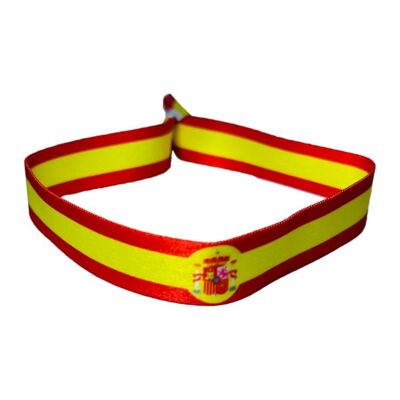 Pulsera Hispania Wake Up Policía Nacional Azul Marino, Verde y Bandera  España PHF-121-1AC-2RRR