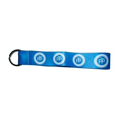 FABRIC KEYCHAIN. PP PEOPLE'S PARTY L010