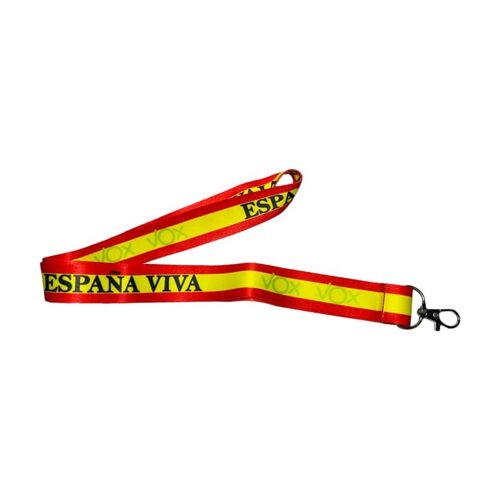 LANYARD . CINTA CUELLO VOX ESPAÑA VIVA C019