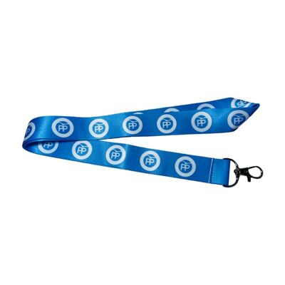 LANYARD. PP NECK RIBBON POPULAR PARTY C010