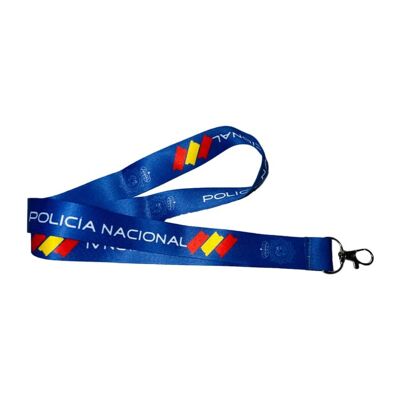 LANYARD. SPANISH NATIONAL POLICE NECK STRAP C009