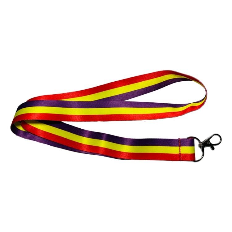 Buy wholesale LANYARD. REPUBLICAN FLAG NECK RIBBON C003, pulsera republicana española - Vimarsana News