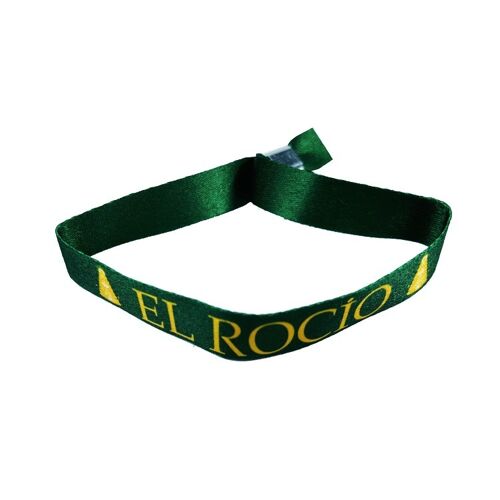 PULSERA . EL ROCIO VIRGEN VERDE P325