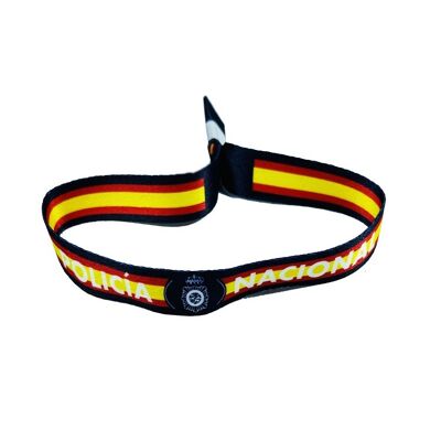 PULSERA . SIMBOLO DE LA POLICIA NACIONAL P234