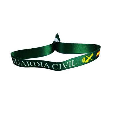 Pulseras bandera España de la Guardia Civil