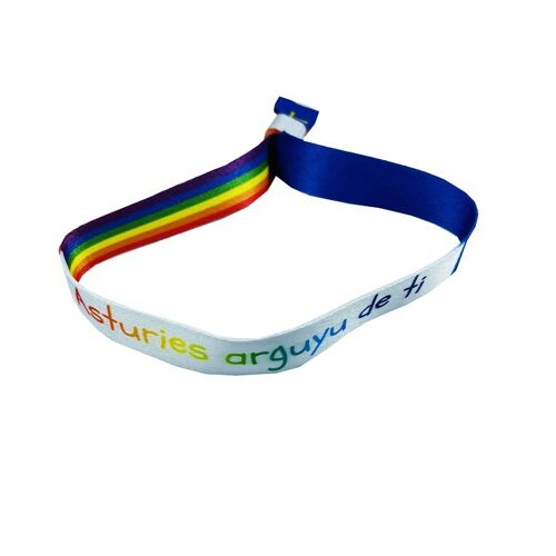 PULSERA . ASTURIES ARGUYU DE TI BANDERA ORGULLO GAY P1369