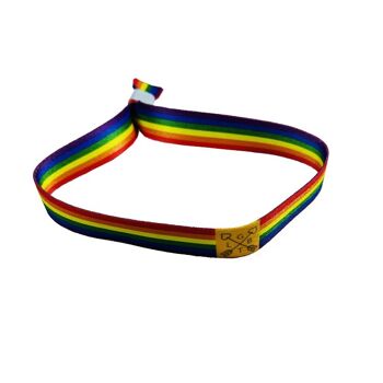 POIGNET . LOGO ET DRAPEAU DE LA COMMUNAUTÉ LGBT P310
