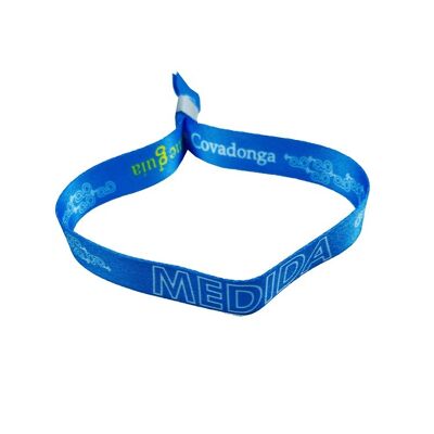 PULSERA . MEDIDA COVADONGA AZUL P619