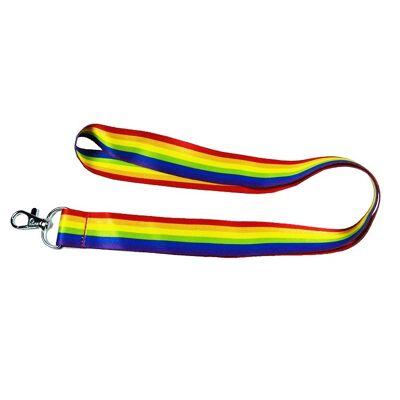 LANYARD. LGBTQ+-FLAGGENHALSBAND C004