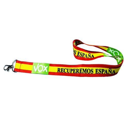 LANYARD . CINTA CUELLO RECUPEREMOS ESPAÑA C053