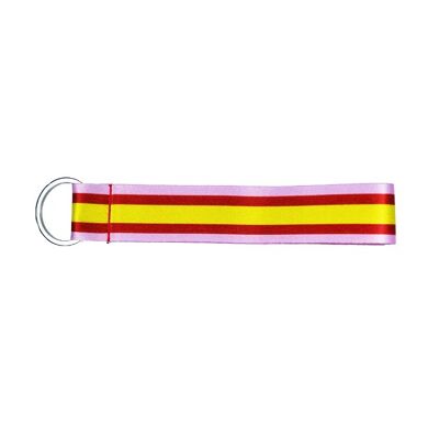 FABRIC KEYCHAIN. FLAG OF SPAIN L031