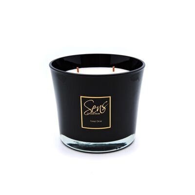 Classic Black Candle 800g
Fragrance: Forest Drive