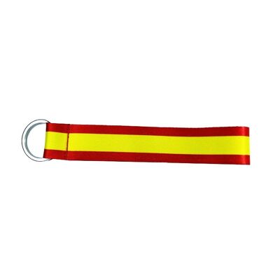 PORTE-CLÉS EN TISSU. DRAPEAU DE L'ESPAGNE L047